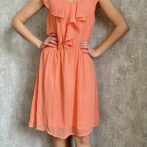 Letní meruňkové šaty